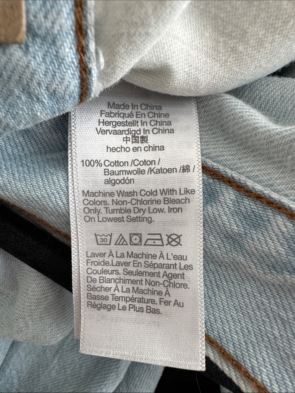 NWT Madewell Slouchy Distressed Boyjean in Light Wash - Picture 9 of 9
